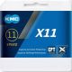 KMC Kette X11 EPT silber 11-fach 118 Glieder